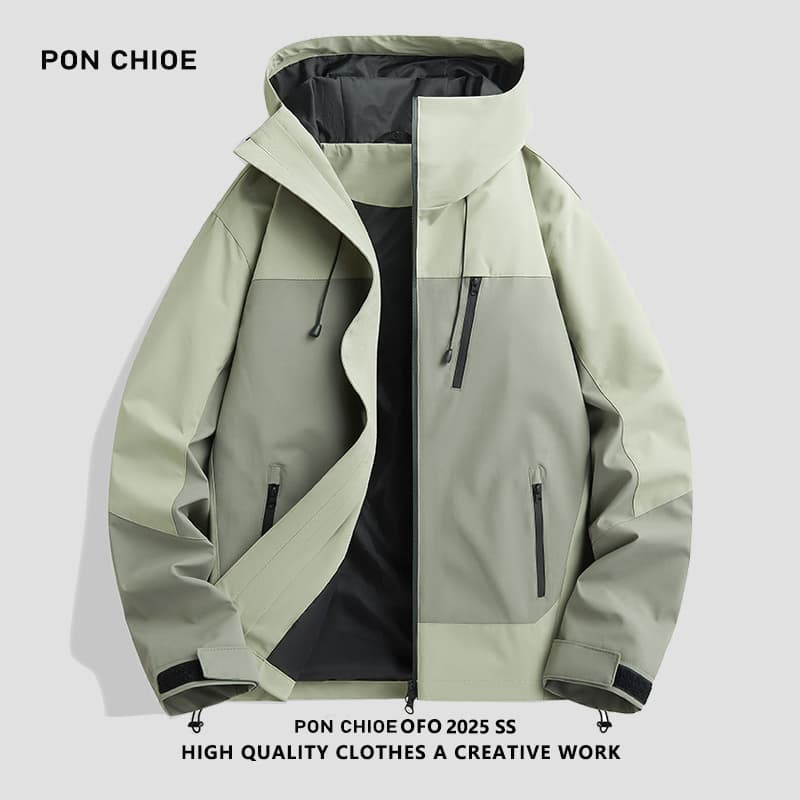 大きめサイズ 機能性高級アウトドアジャケット 防風防水