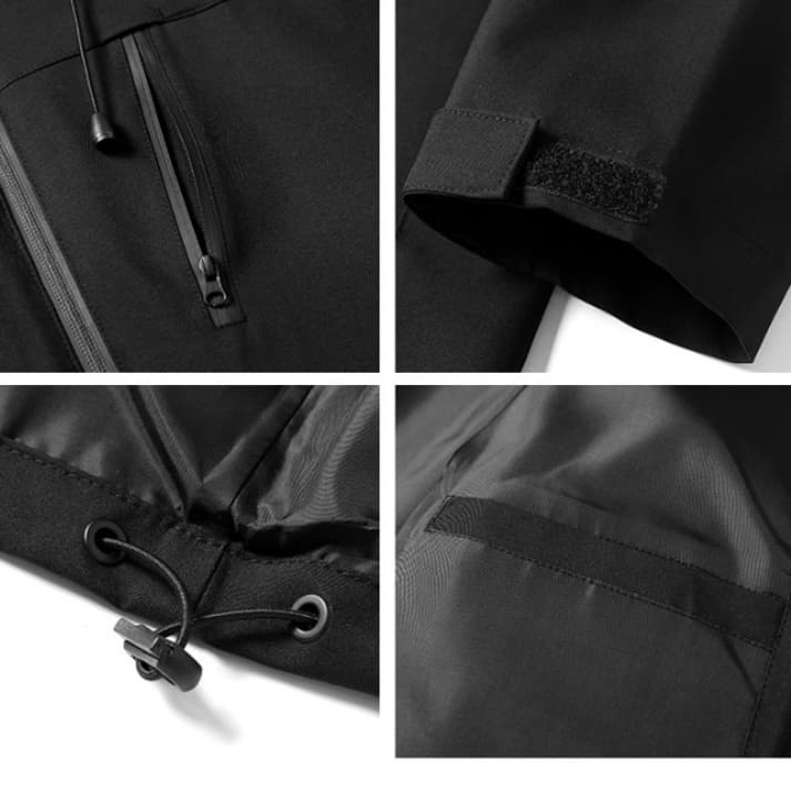 大きめサイズ 機能性高級アウトドアジャケット 防風防水