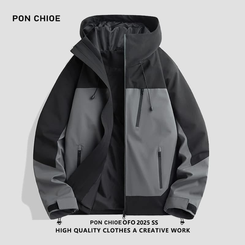 大きめサイズ 機能性高級アウトドアジャケット 防風防水